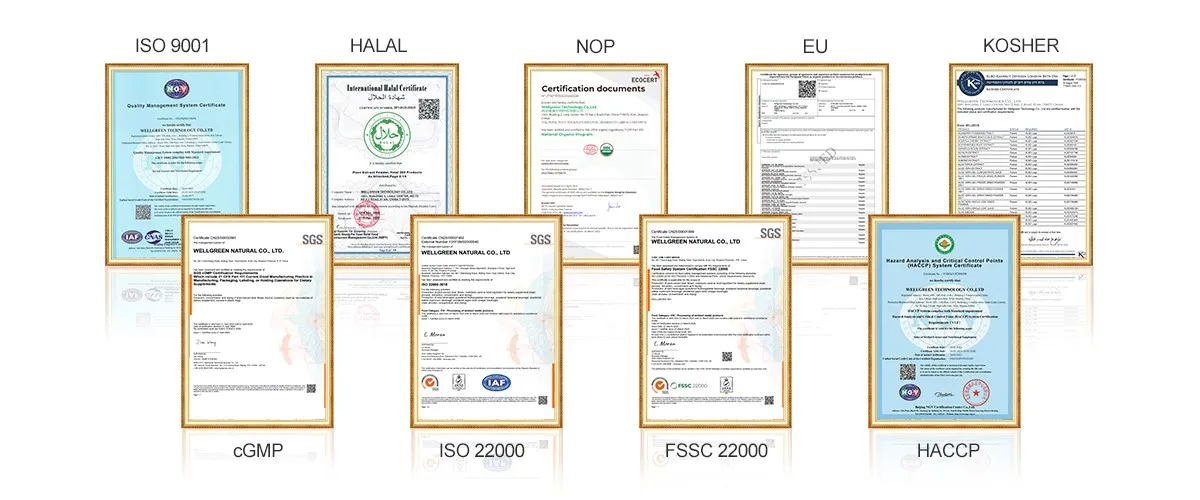 Quality certification Quality certification